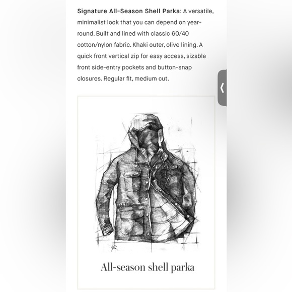 Digs Signature All-Season Shell Parka, Men’s L - Picture 2 of 8